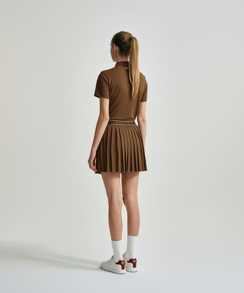 SERGIO TACCHINI W Tacchini Flying Skirt (Brown)