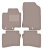 Beige Velours-Fußmatten für: Hyundai i20 III Schrägheck (2020-)