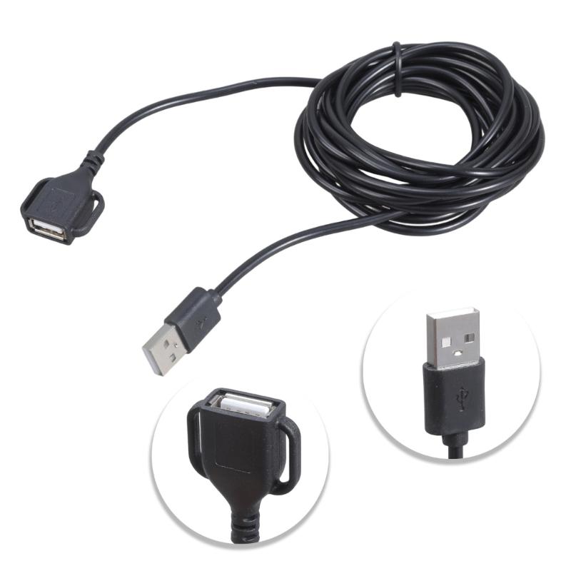 9.8ft USB Charging Cable 5V Power Cord For USB Lights Fan Security Cameras Solar No Data Transfer Support