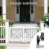 4 Pack Portable Sturdy Wall Mounted Gate Hinges Stainless Steel Materials Accessory for Wood Fence and Outdoor Gate