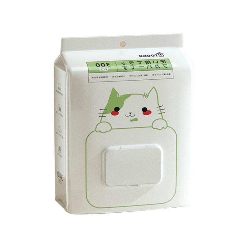 300 szt. Jednorazowa Pokrywka z Folii Plastikowej Zdejmowana Klasa Spożywcza Miska i Talerz Przechowywanie Domowa Pokrowiec Przeciwkurzowy Worek do Przechowywania Świeżości