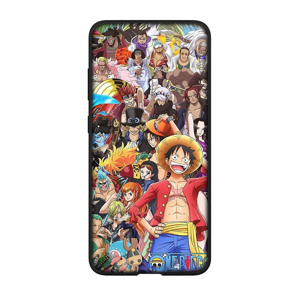 For Samsung Galaxy S25 S24 S23 iPhone 17 16 15 Xiaomi Redmi Note 14 13 12 Plus Pro Max XR Phone Case Luffy One Piece Trafalgar Law OPPO Huawei Cover