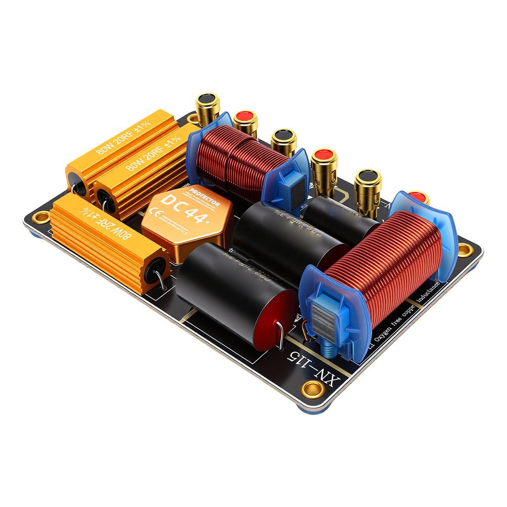 Two Way Speaker Crossover 550W Frequency Divider for Dual 10 12 Inch Stage Professional High Power Speaker