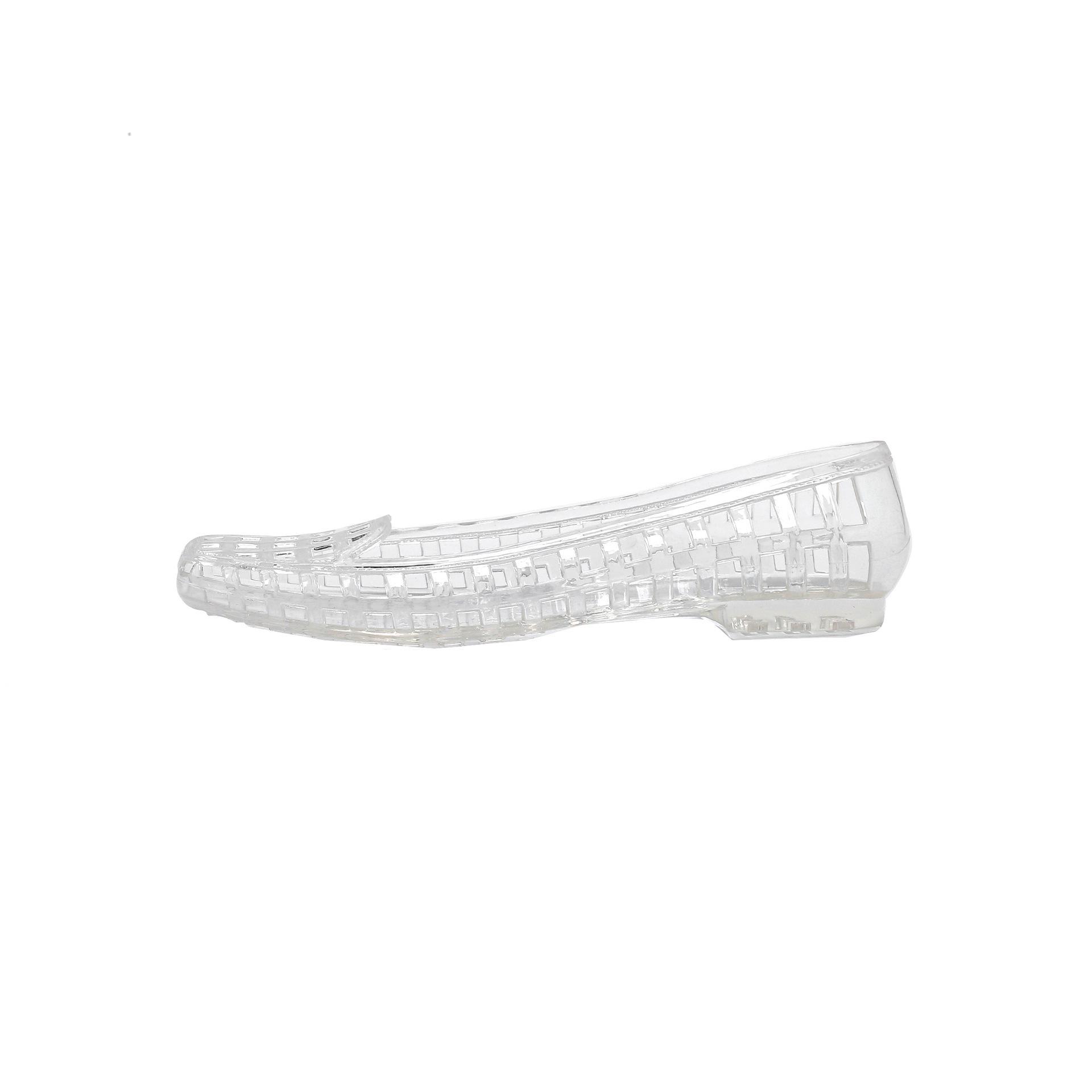 

Korean Jelly Crystal Low-Cut Women s PVC Slides: 2025 Square Toe Casual Slippers 36 прозорий