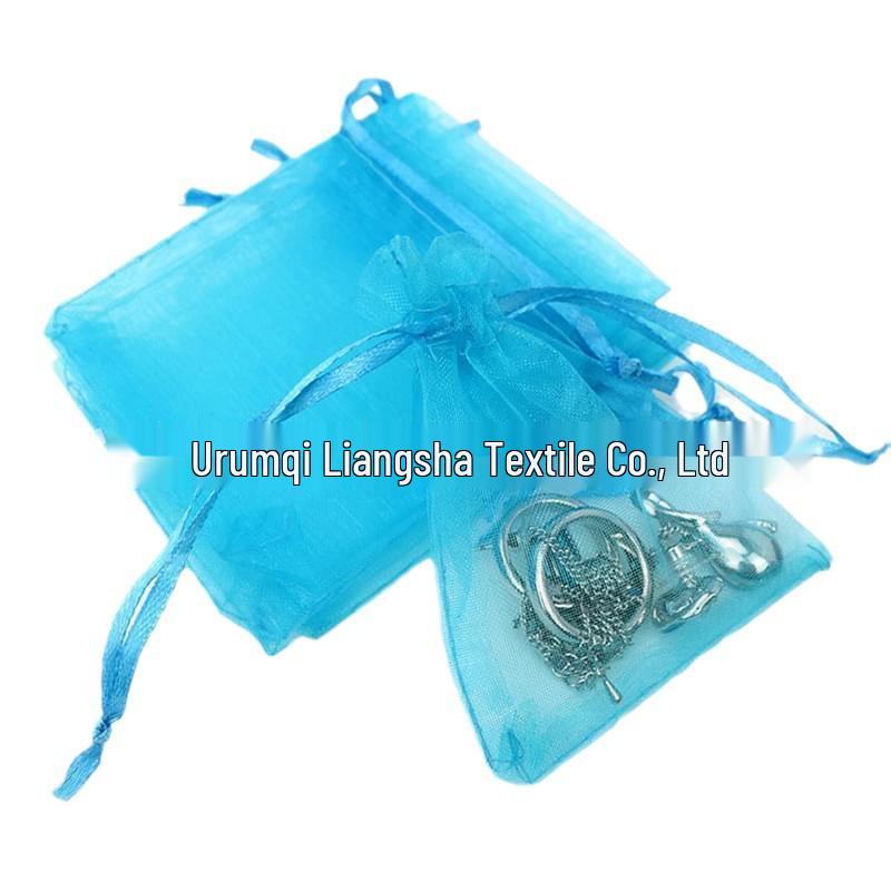 Organza Wedding Favor Drawstring Bag - Solid Color Gift & Jewelry Packaging