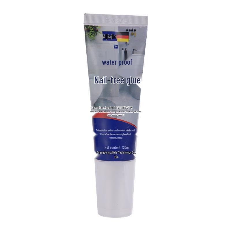 Universal Nail-Free Strong Adhesive Glue for Glass and Wall-Mounted Storage Racks