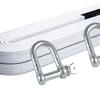 Durable High Strength Trailer Winch Strap (Up To 6 Ton) 5 Meters Towing Ropes with Hook for Car Rescue Equipment