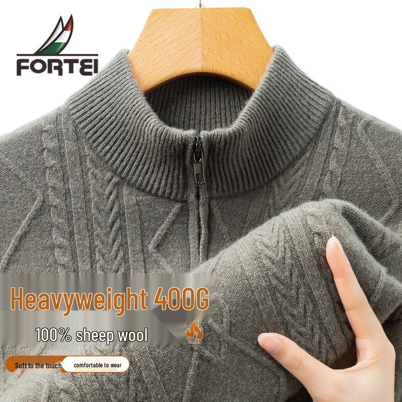 

Men s 100% Merino Wool Heavyweight Turtleneck Sweater 3XL 56