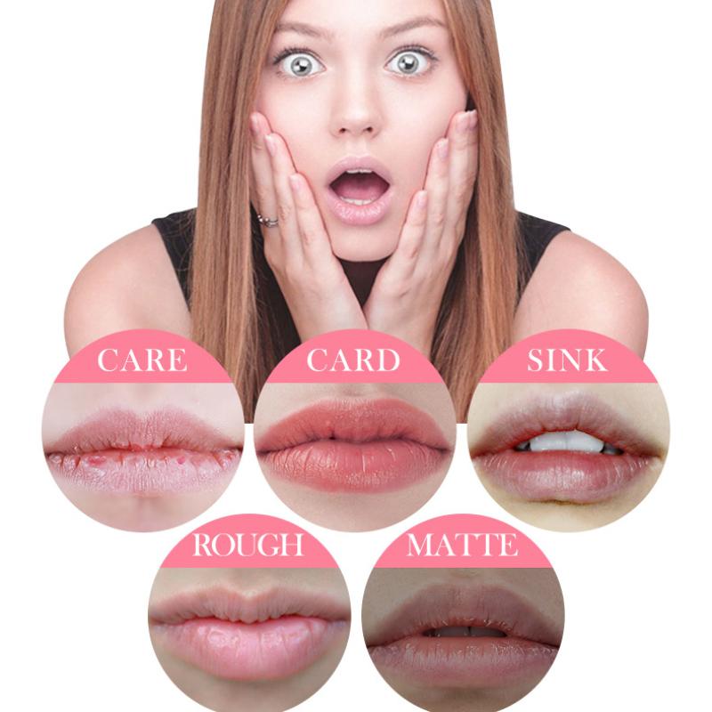 Balzám na rty SADOER Med Hydratační Avokádo Proti suchým popraskaným Rtům Broskvová Maska na rty