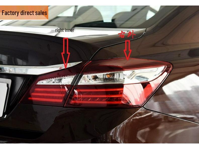 

Совместимая задняя фара в сборе для Accord 9-го поколения (2016-2017) Co-driver inside flat light Normal