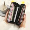 Ladies' Wallet Zipper Handbag Fashion European and American Wallet Large Capacity Soft Leather Change Phone Bag