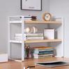 Regal Schreibtischaufbewahrung Bücherregal Schreibtisch für Studenten Regale Ständer Büro Computertisch Mehrstufiger Schrank Aufbewahrung für Zuhause Halter Organizer