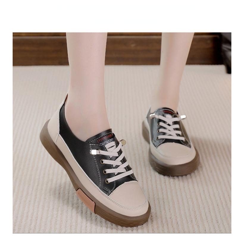New Women Casual Shoes Flat Breathable White Sneakers Lightweight Shoes Woman Tennis Outdoor Running Shoe Travel Footwear