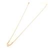 Les Trésors De Lily [L1282] - Gold-Plated Necklace 'Flora' White Gold - 12 Mm