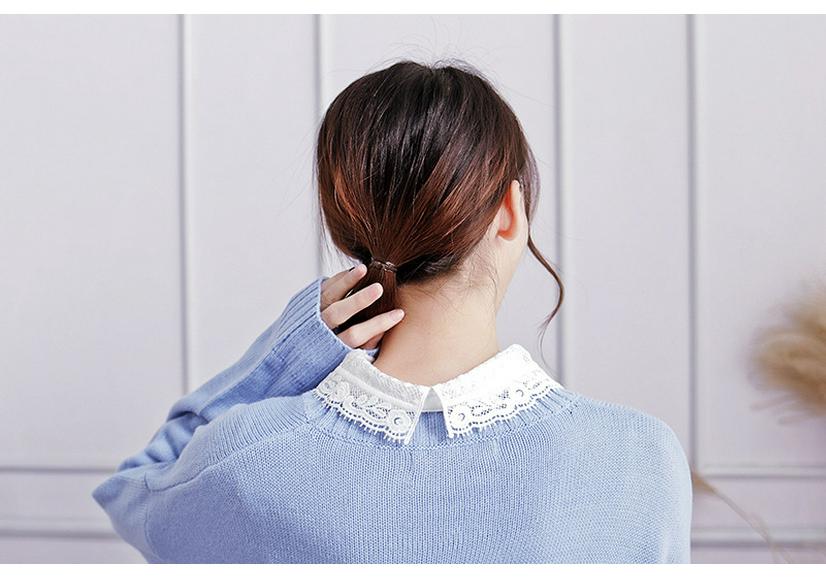 Women's Lace Decorative Fake Collar for All Seasons