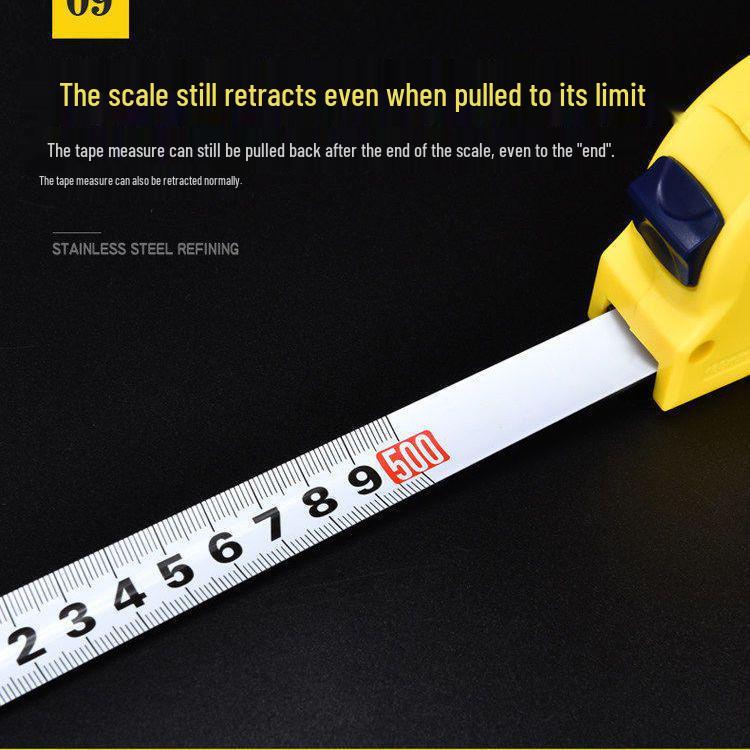 

Heavy-Duty Wear-Resistant Precision Tape Measure - Available in 3m, 5m, 7.5m, and 10m