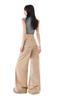 2026 Spring/Summer Women's Casual Washed Pleated Wide-Leg Low-Waist Slimming Jeans