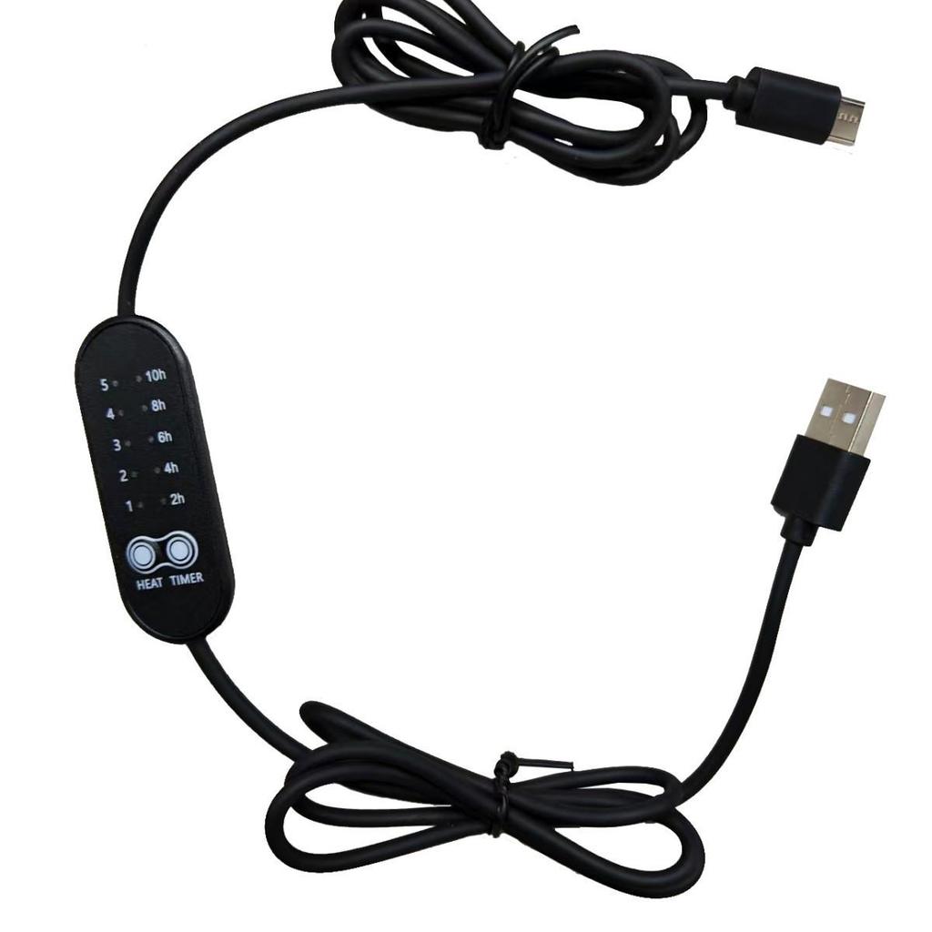 USB Graphene Pet Heating Pad, Adjustable & Washable