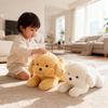 Cute Large Dog Plush Pillow and Bed for Girls