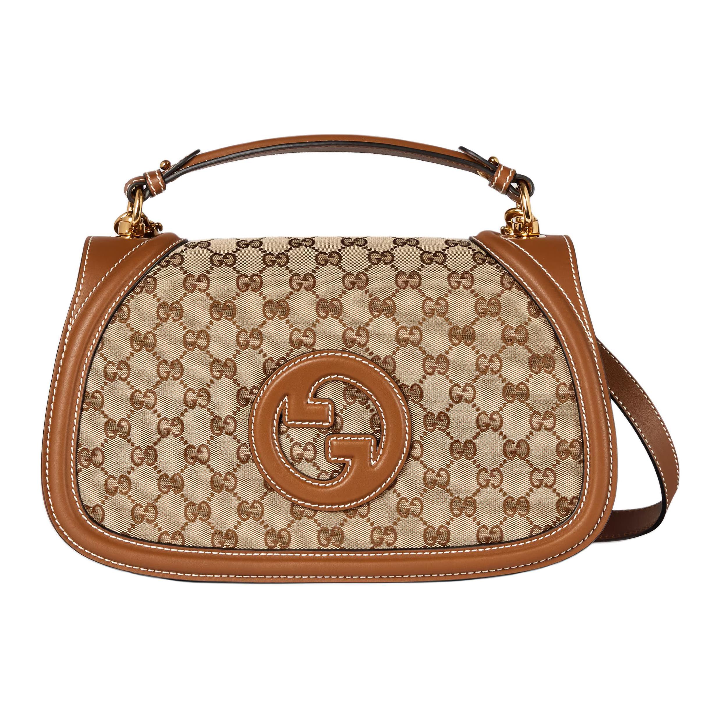 

Gucci Blondie GG Canvas Shoulder Bag Classic Brown Daily 815716-HAAKG-9755 Basic Set (Bag+Dust Bag)