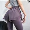 Women's High-Waisted Quick-Dry Fake Two-Piece Butt-Lifting Yoga Skort