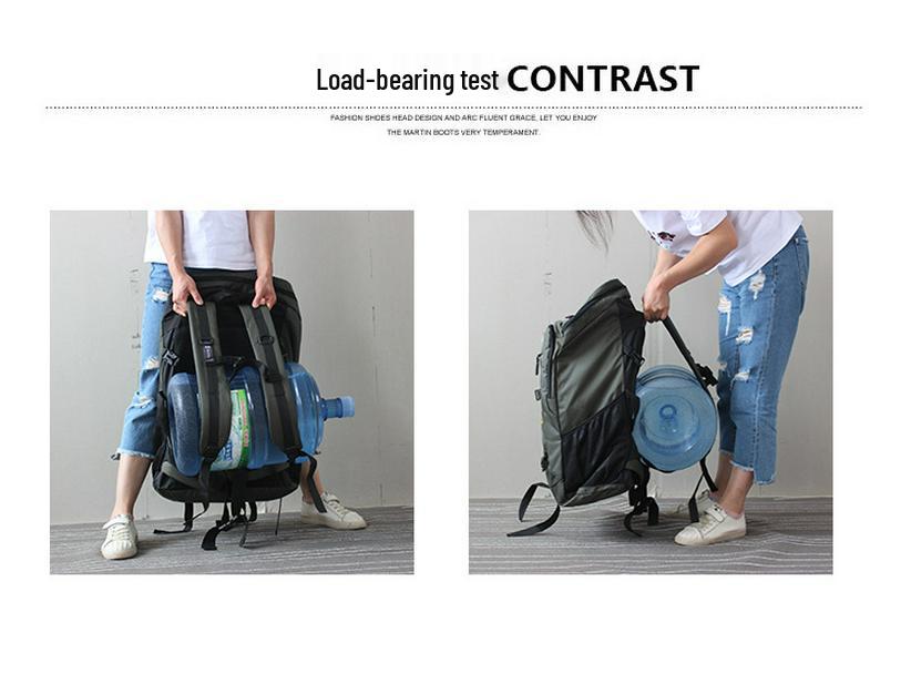 Xin Bisheng 80L Large Outdoor Hiking Backpack for Travel and Laptop Storage