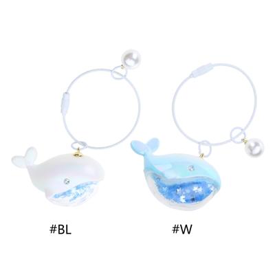 Wal Schlüsselanhänger Meeresleben Tier Schlüsselanhänger für Auto Tasche Schlüsselring Persönlichkeit Schlüsselanhänger Anhänger Schmuck Valentinstagsgeschenk