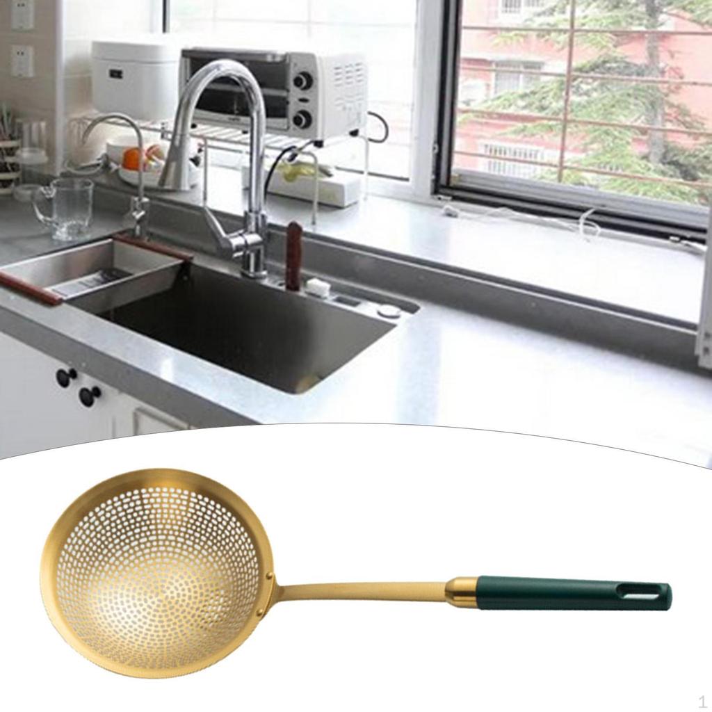 Durable Colander Food Strainer for Baking Oil Cookware