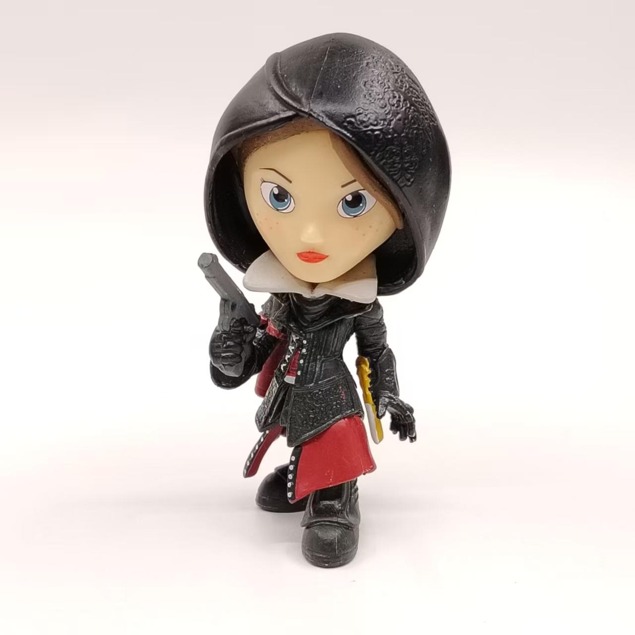 Assassin's Creed Eredeti Akciófigurák 8-10 cm Connor Evie PVC Magas Kiváló Minőségű Akciófigura Korlátozott Gyűjtemény Játékok Gyerekeknek Legjobb