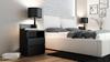 BEDSIDE TABLE BEDROOM MALWA M1 BLACK
