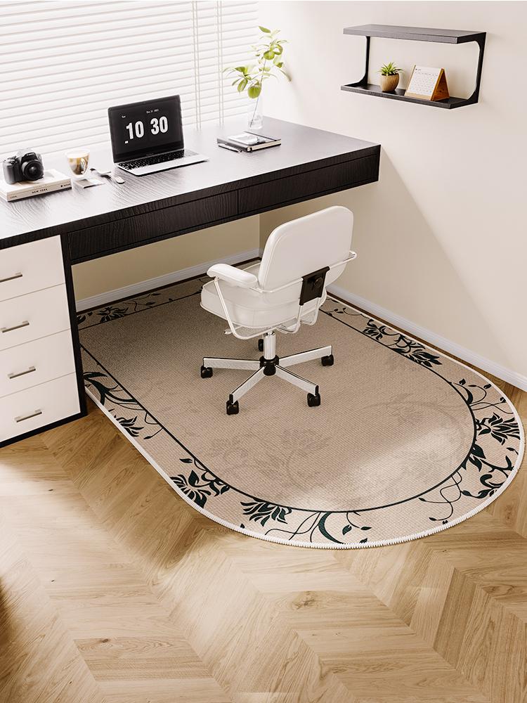Podložka pod kancelářskou židli na tvrdou podlahu, protiskluzová, víceúčelová ochrana podlahy, koberec pro pojízdnou počítačovou židli