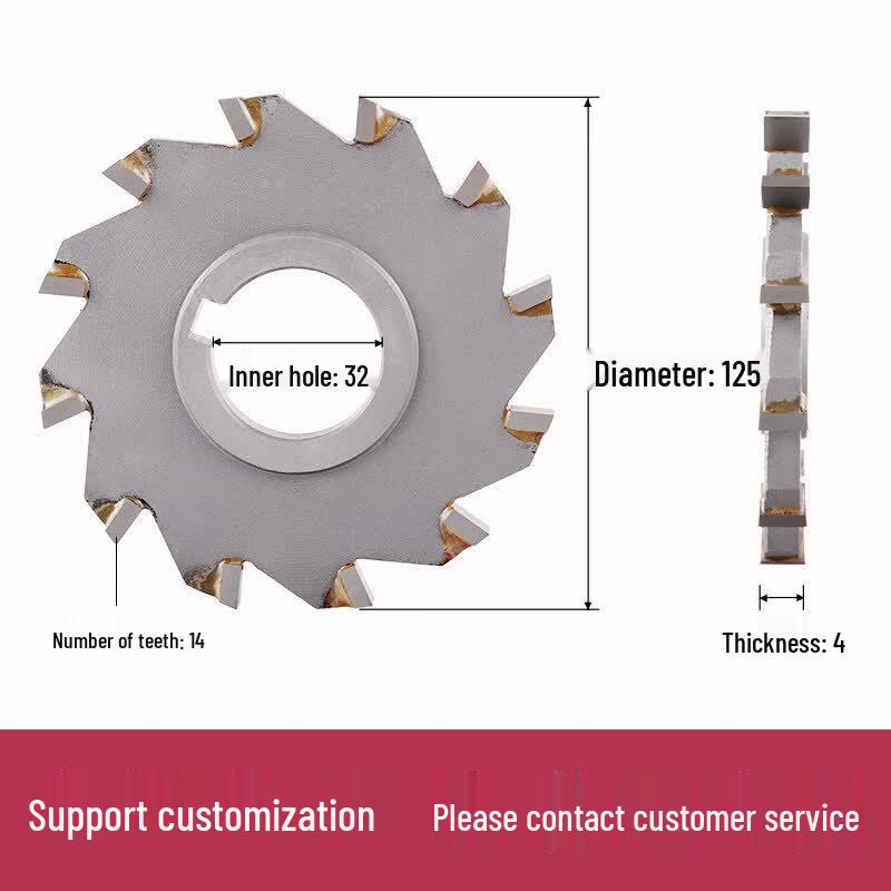

Carbide Three-Face Disc Milling Cutter