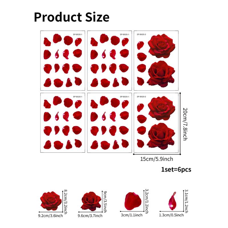 Floral Pattern Bathtub Appliques, Waterproof Non-Slip Bathtub Sticker, Bathtub Wall Decals, Bathroom Toilet Decorative Adhesive