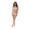 Be You Womens/Ladies Tropical Leaves Waist Tie Bikini Bottoms