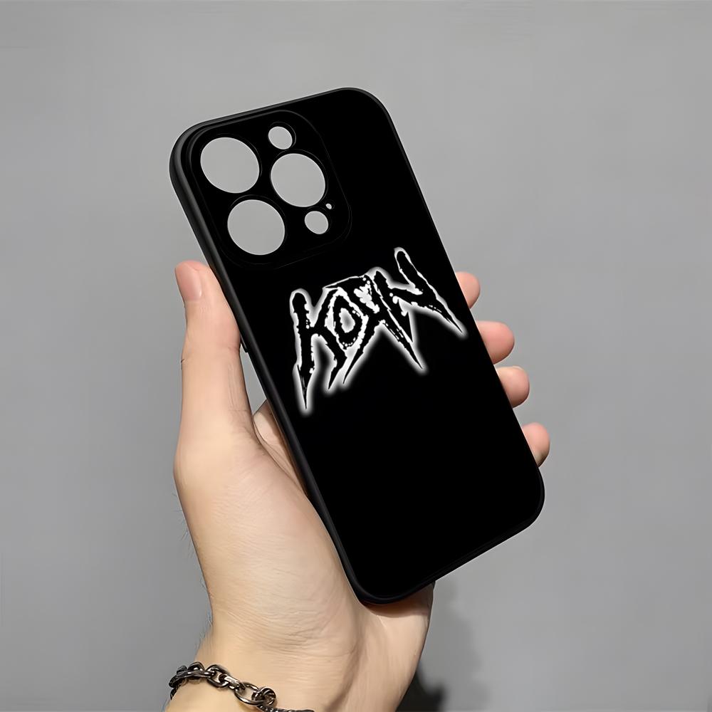 

Чехол для телефона K-Korn Hot Metal Rock Band для IPhone 17 Pro Max 16 15 14 Pro Max 13 11 X Xs Xr 8 7Plus Силиконовый чехол iPhone 12 Pro
