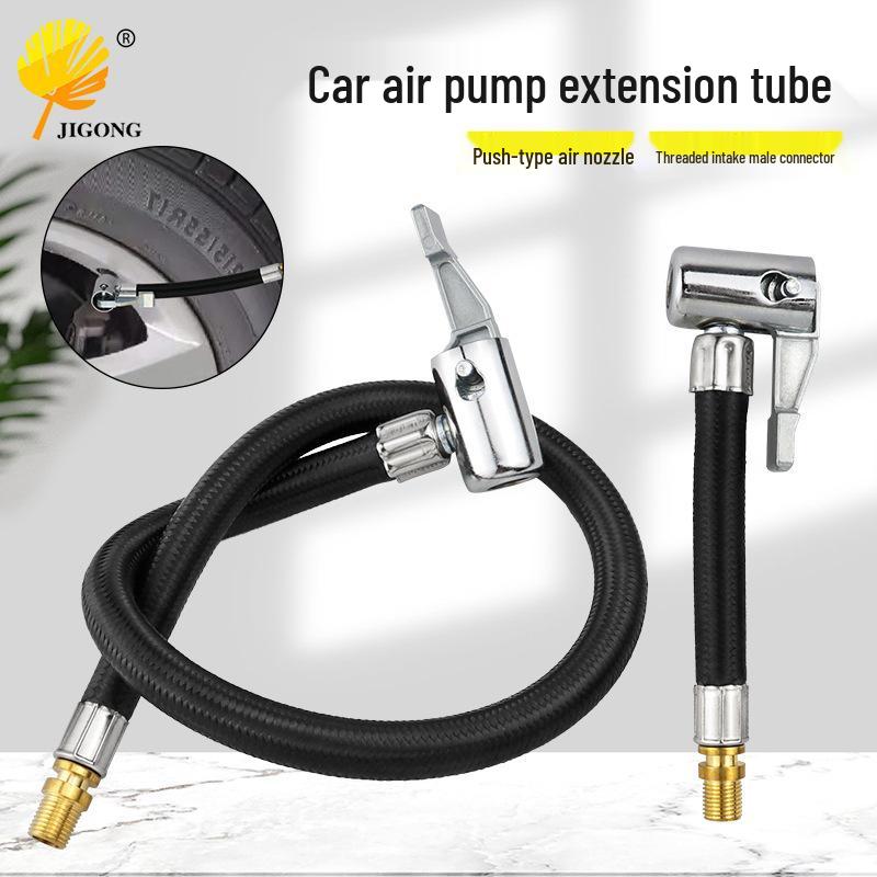 Quick-Inflate Car Tire Hose Adapter
