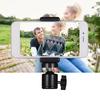 Phone Holder Smartphone Clip + Flexible Ballhead Adapter Mount with 1Celsius4 Inch Screw