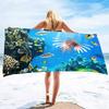 Natural Scenery SeaWorld Beach Towel,Oversized Microfiber Pool Towel forTravel,Quick Dry Towel Lightweight Sand Proof Bath Towel