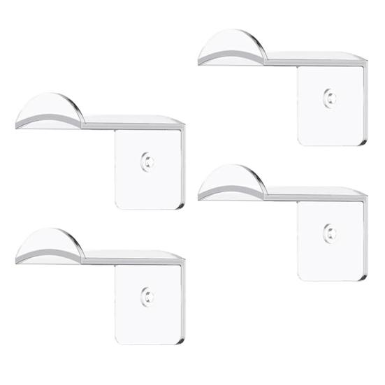 4/8Pcs Hat Hooks Cowboy Hat Racks Easy Installation Strong Adhesive Wall