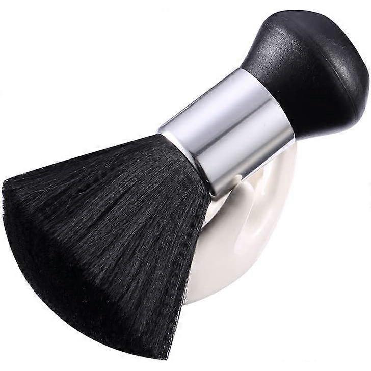 Hair Cutting Cleaning Duster, Neck Duster Brush for Hair Salon Barber, Black, Irisfr