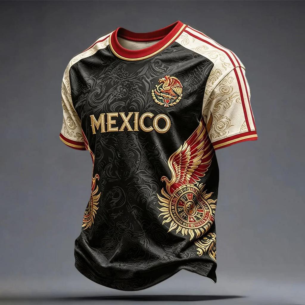 Soccer Jerseys for Men Women Mexico Print 2026 Jersey Shirts Athletic Training Jersey Casual T Shirts