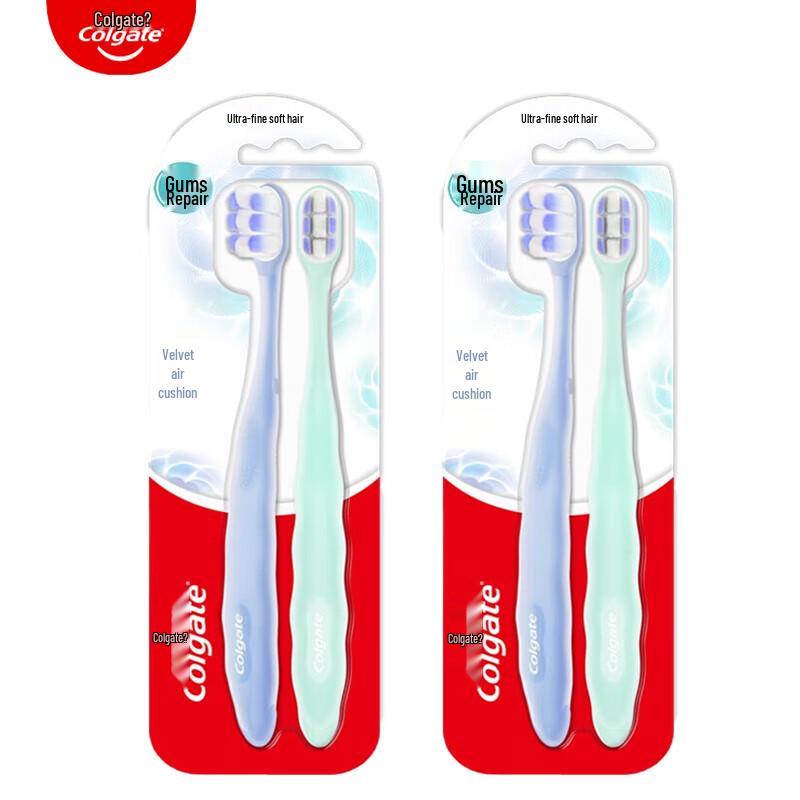 Colgate Velvet Cushion Toothbrush (4-Pack)