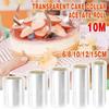 10m/Roll Cake Collars Transparent Acetate Surround Films  for Chocolate Mousse Cake