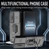 Capa Case com Suporte Magnético Giratório Proteção de Câmera Push-and-Pull Para OnePlus Nord 5 4 3 CE5 13s 13T 13R 13 12 12R 11 Ace 5 Pro