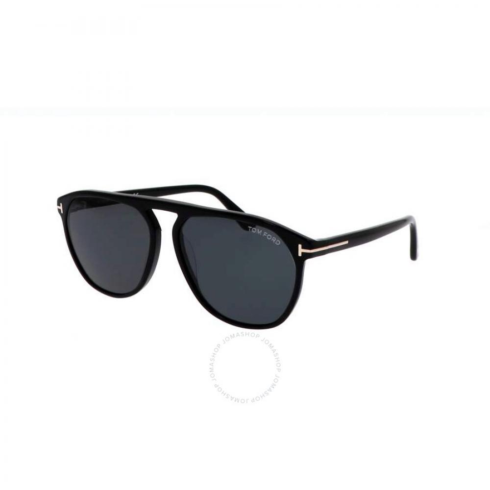 

Мужские солнцезащитные очки Tom Ford Jasper Smoke Pilot FT0835 01A 58
