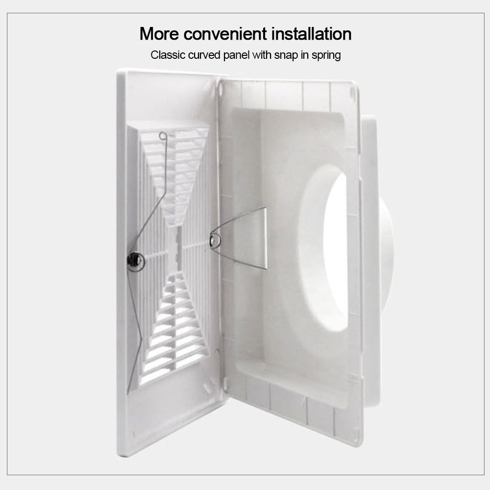 Plastic Ceiling Vent Square Ventilation Hood Portable Air Vent Grille Ventilation Systems