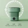 6.5L Small Folding Washing Machine Student Dormitory Underwear Folding Laundry Mini Sock Washing Machine Portable Washing Bucket