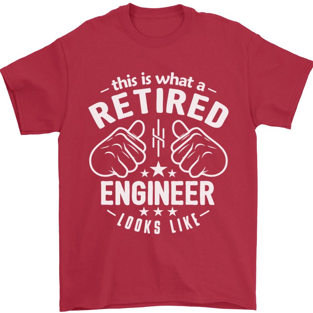 This Is What a Retired Engineer Looks Like Unisexs TShirt 100 Cotton