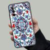 Ancient Floral Tiles Case For Samsung Galaxy A54 A34 A14 A36 A56 A06 A13 A53 A32 A12 A22 A52 A35 A17 A16 A55 A15