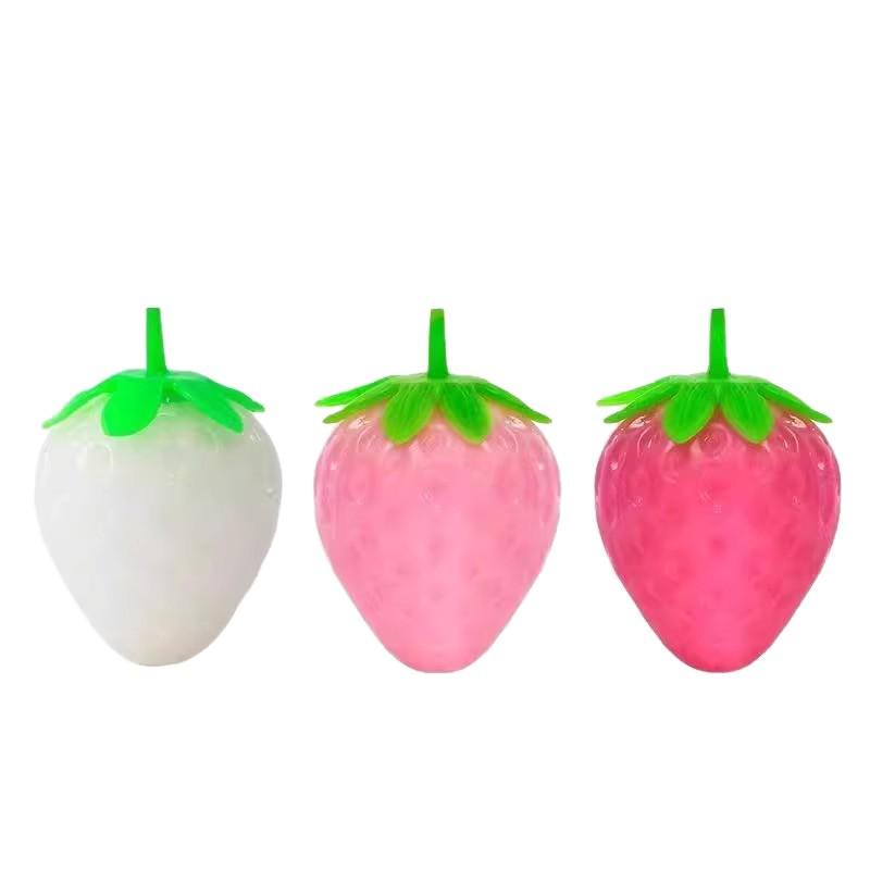 Stress Relief Soft Rubber Ball - Creative Squeeze Toy for Relaxation